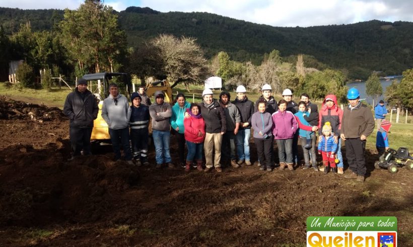 Construcción de la nueva sede social de Leutepu de isla Tranqui es una realidad Construcción de la nueva sede social de Leutepu de isla Tranqui es una realidad