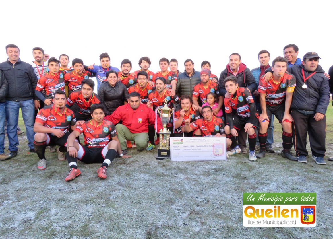Deportivo Queilen es el nuevo Campeón del fútbol queilino.