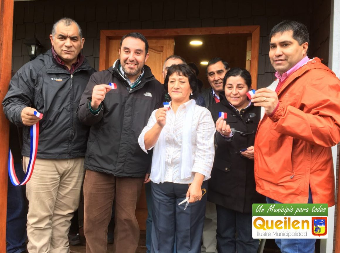 Inauguran nuevo centro comunitario para el sector de Paildad en Queilen