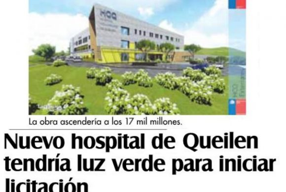 Nuevo hospital de Queilen tendría luz verde para iniciar licitación Nuevo hospital de Queilen tendría luz verde para iniciar licitación