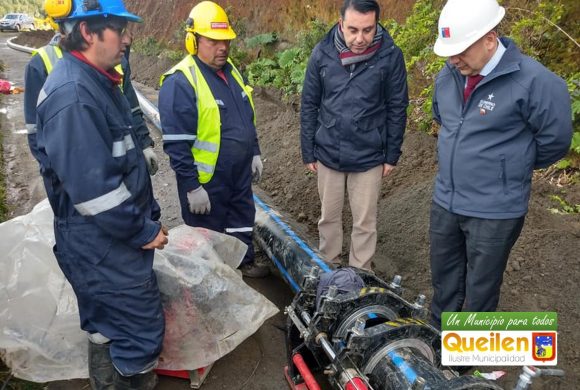 CASI FINALIZADO SE ENCUENTRA EL PROBLEMA DEL AGUA EN QUEILEN URBANO CASI FINALIZADO SE ENCUENTRA EL PROBLEMA DEL AGUA EN QUEILEN URBANO