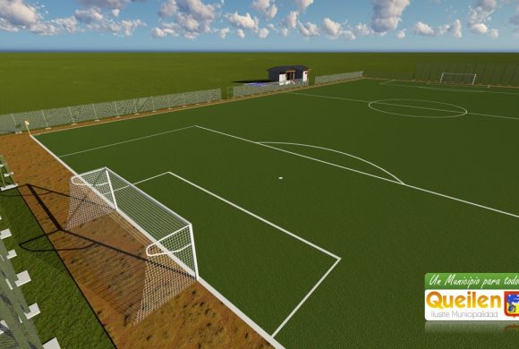 MUNICIPALIDAD DE QUEILEN CONSTRUIRÁ DOS NUEVAS Y MODERNAS CANCHAS DEPORTIVAS POR CASI 190 MILLONES DE PESOS