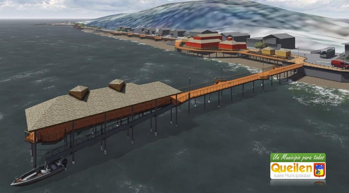 MÁS DE 1.600 MILLONES COSTARÁ EL MODERNO Y NUEVO MUELLE HISTÓRICO DE QUEILEN