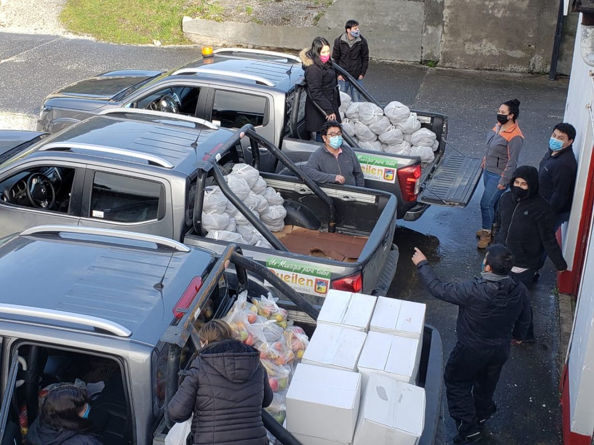 MUNICIPALIDAD DE QUEILEN LLEVÓ A CABO CAMPAÑA SOLIDARIA “QUEILEN AYUDA A QUEILEN”.