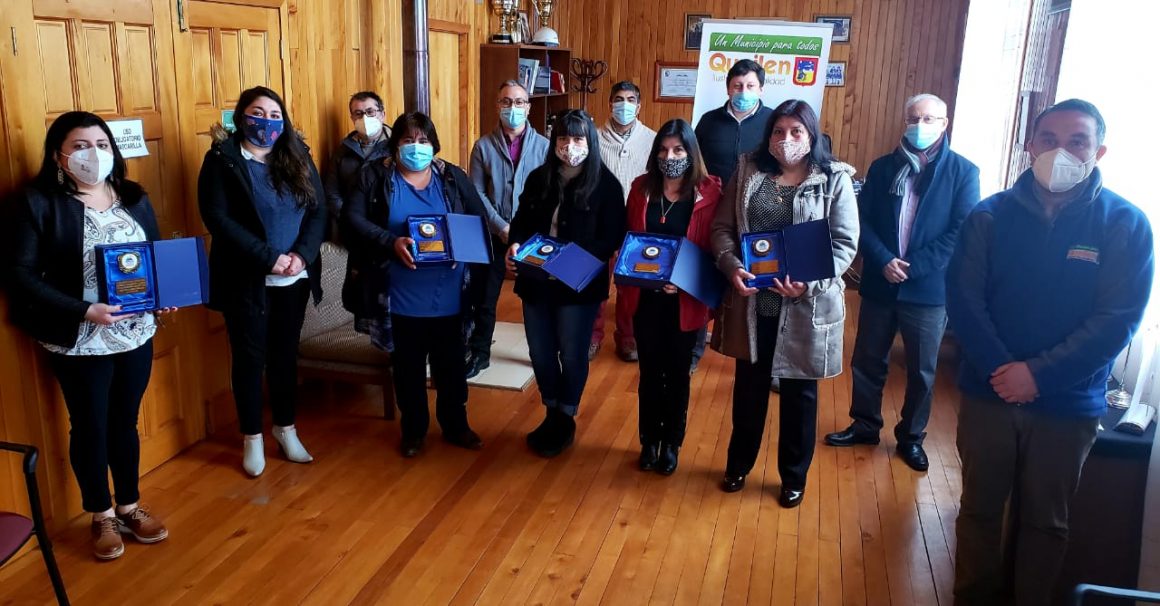 ALCALDE DE QUEILEN Y CORPORACIÓN MUNICIPAL RECONOCIERON A LOS ASISTENTES DE LA EDUCACIÓN EN SU DÍA