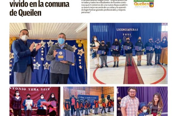 Emotivas ceremonias de graduación y licenciaturas se han vivido en la comuna de Queilen