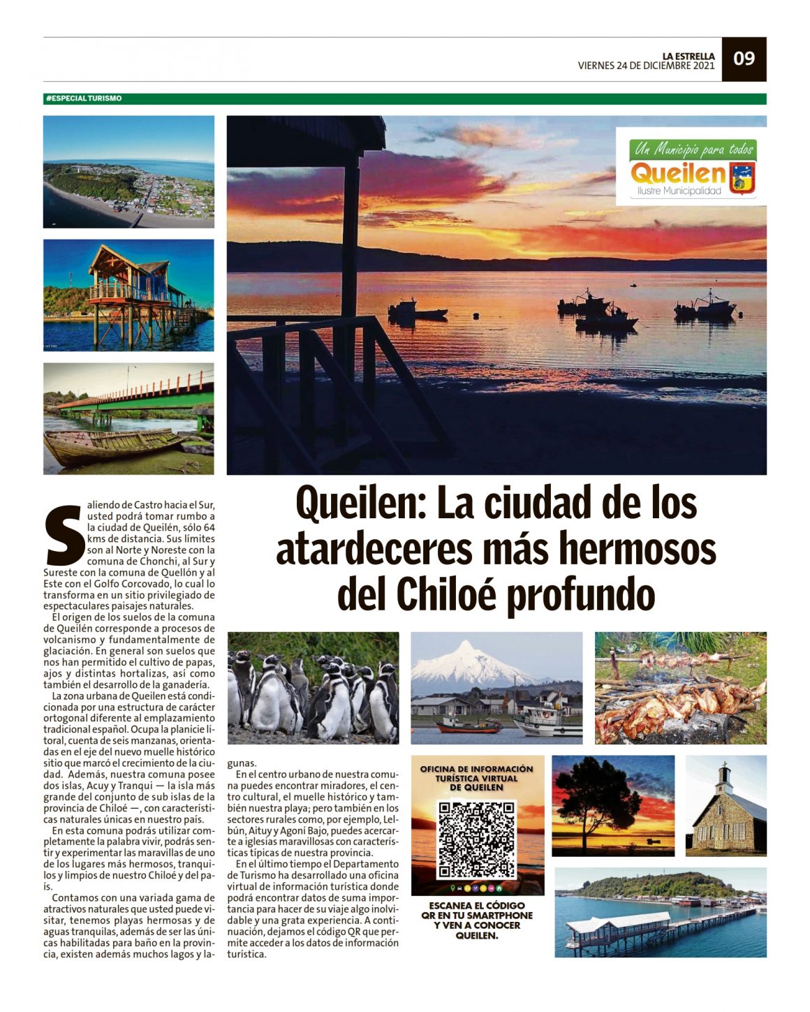Queilen: La ciudad de los atardeceres más hermosos del Chiloé profundo