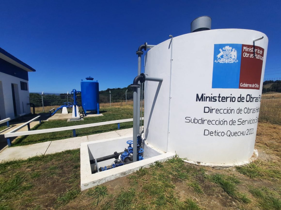 Inauguran proyecto de agua potable Detico – Quechu que favorecerá a 116 familias de Queilen
