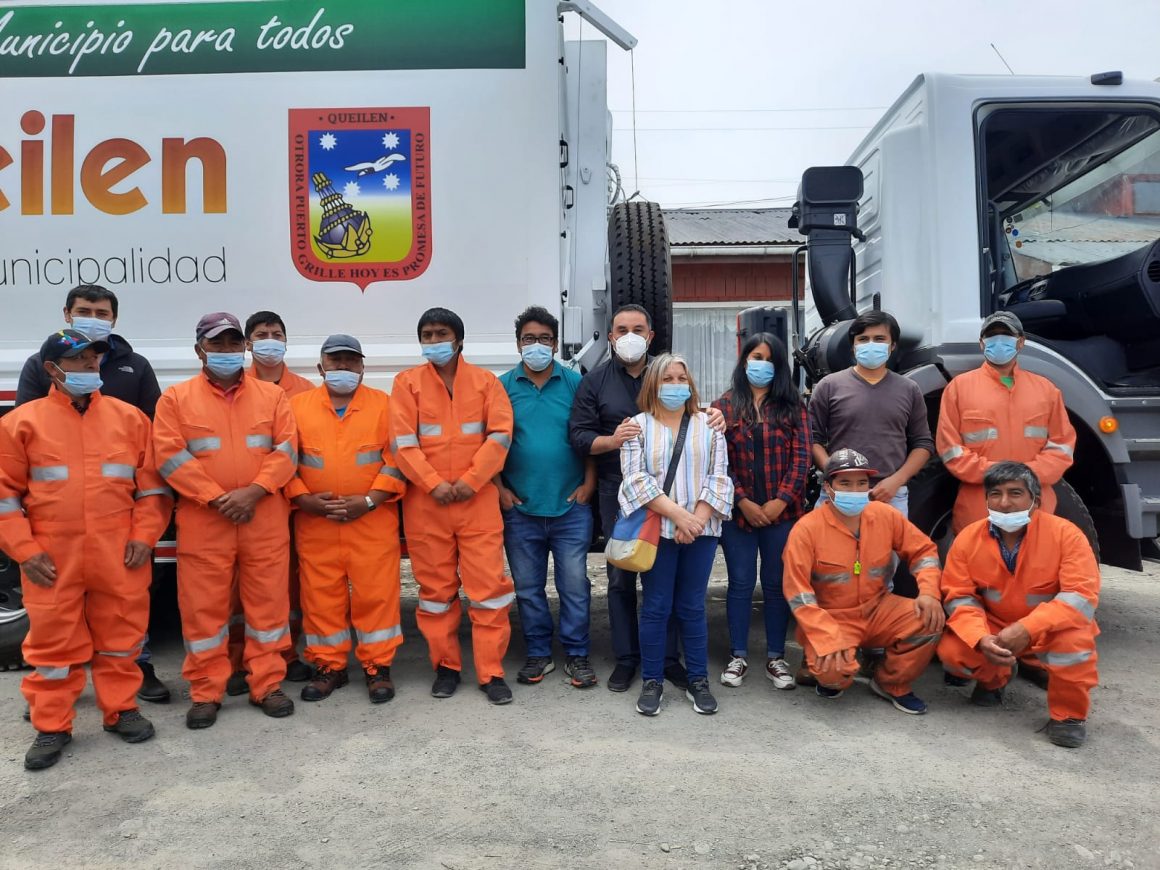 Nuevo camión recolector de basura para Queilen