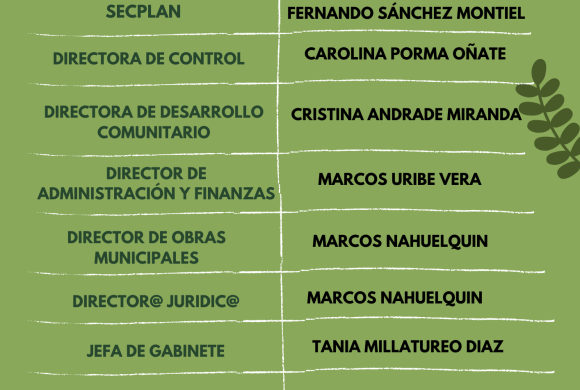 COMITÉ MEDIOAMBIENTAL MUNICIPAL(CAM) / Cronograma de acción